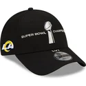 lippikset-kaareva-musta-snapback-9forty-parade-super-bowl-champions-lvi-2022-los-angeles-rams-nfl-new-era