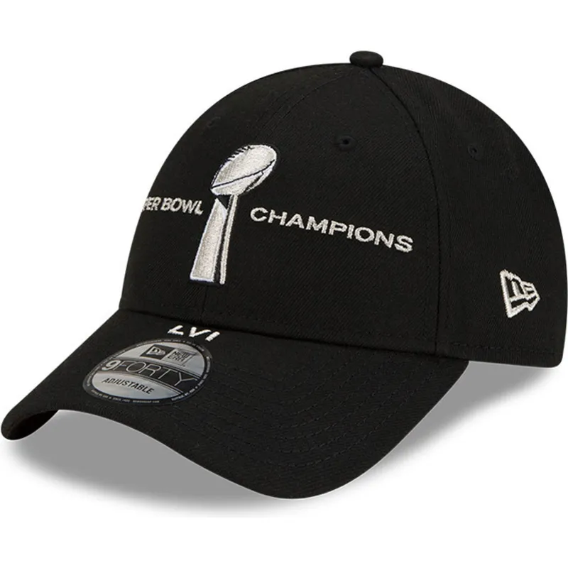 lippikset-kaareva-musta-snapback-9forty-parade-super-bowl-champions-lvi-2022-los-angeles-rams-nfl-new-era