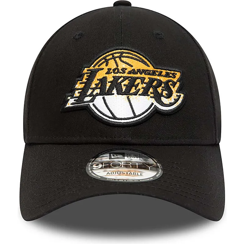 lippikset-kaareva-musta-saadettava-nauha-9forty-gradient-infill-los-angeles-lakers-nba-new-era