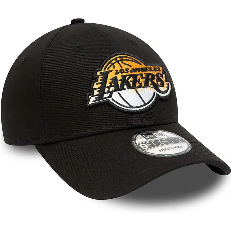 lippikset-kaareva-musta-saadettava-nauha-9forty-gradient-infill-los-angeles-lakers-nba-new-era
