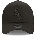 lippikset-kaareva-rekka-musta-snapback-a-frame-tonal-mesh-chicago-white-sox-mlb-new-era