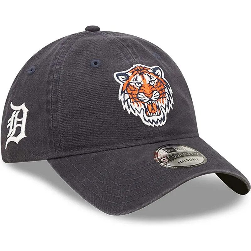 lippikset-kaareva-laivastonsininen-saadettava-nauha-9twenty-team-patch-detroit-tigers-mlb-new-era lippikset-kaareva-laivastonsininen-saadettava-nauha-9twenty-team-patch-detroit-tigers-mlb-new-era