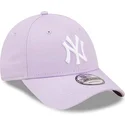 lippikset-kaareva-violetti-saadettava-nauha-9forty-league-essential-new-york-yankees-mlb-new-era