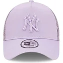 lippikset-kaareva-rekka-violetti-snapback-a-frame-tonal-mesh-new-york-yankees-mlb-new-era