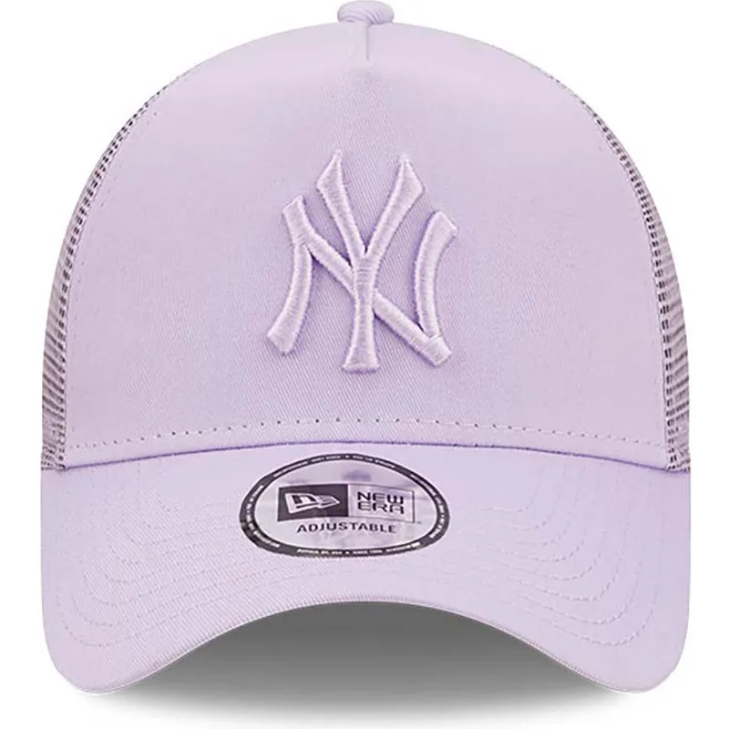 lippikset-kaareva-rekka-violetti-snapback-a-frame-tonal-mesh-new-york-yankees-mlb-new-era