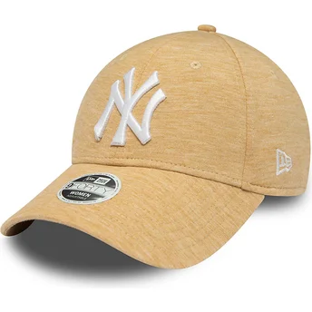 Cap kaareva beige adjustable strap 9FORTY Jersey New York Yankees MLB New Era