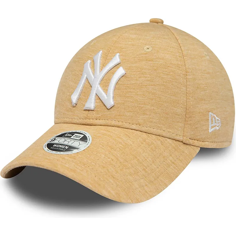lippikset-kaareva-beige-saadettava-nauha-9forty-jersey-new-york-yankees-mlb-new-era