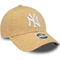 lippikset-kaareva-beige-saadettava-nauha-9forty-jersey-new-york-yankees-mlb-new-era