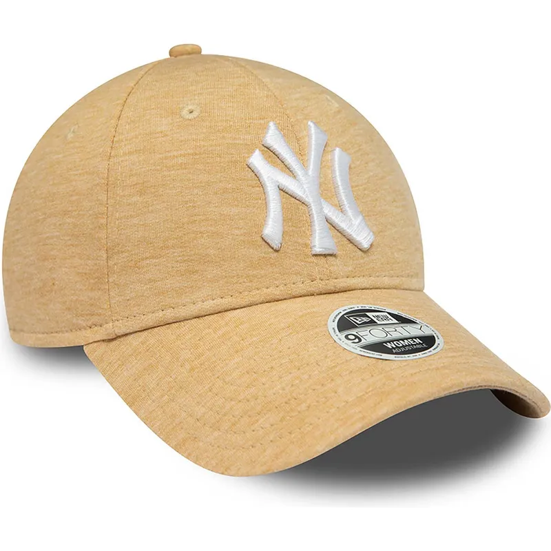 lippikset-kaareva-beige-saadettava-nauha-9forty-jersey-new-york-yankees-mlb-new-era