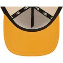 lippikset-kaareva-rekka-oranssi-snapback-a-frame-tonal-mesh-new-york-yankees-mlb-new-era