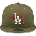 cap-littea-green-snapback-9fifty-flower-los-angeles-dodgers-mlb-new-era