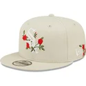 lippikset-littea-beige-snapback-9fifty-flower-chicago-white-sox-mlb-new-era
