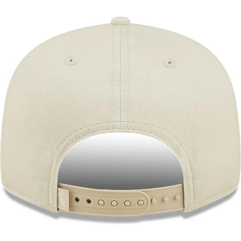 lippikset-littea-beige-snapback-9fifty-flower-chicago-white-sox-mlb-new-era