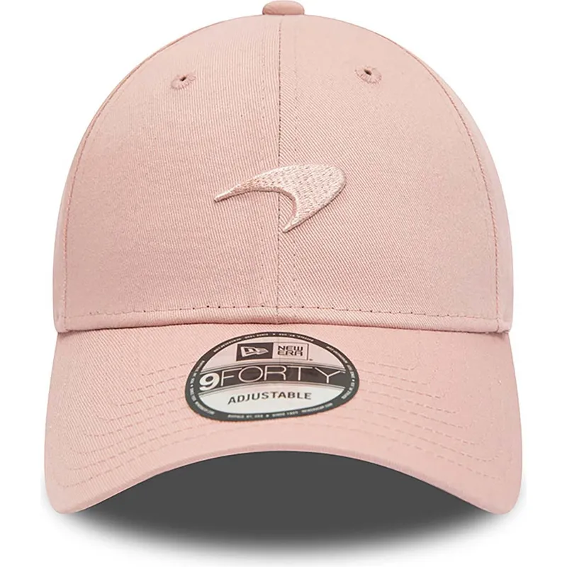 cap-kaareva-pink-adjustable-strap-9forty-seasonal-mclaren-racing-formula-1-new-era cap-kaareva-pink-adjustable-strap-9forty-seasonal-mclaren-racing-formula-1-new-era