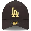lippikset-kaareva-musta-saadettava-nauha-9forty-league-essential-los-angeles-dodgers-mlb-new-era