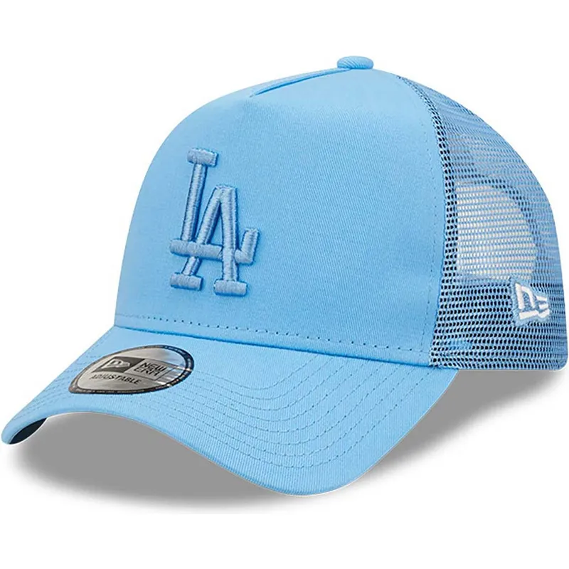 lippikset-kaareva-rekka-sininen-snapback-a-frame-tonal-mesh-los-angeles-dodgers-mlb-new-era