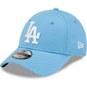 lippikset-kaareva-sininen-saadettava-nauha-lapsille-9forty-league-essential-los-angeles-dodgers-mlb-new-era