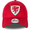 lippikset-kaareva-punainen-saadettava-nauha-9forty-wales-copa-mundial-wales-copa-mundial-de-futbol-new-era