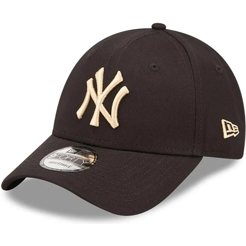 lippikset-kaareva-musta-saadettava-nauha-9forty-league-essential-new-york-yankees-mlb-new-era