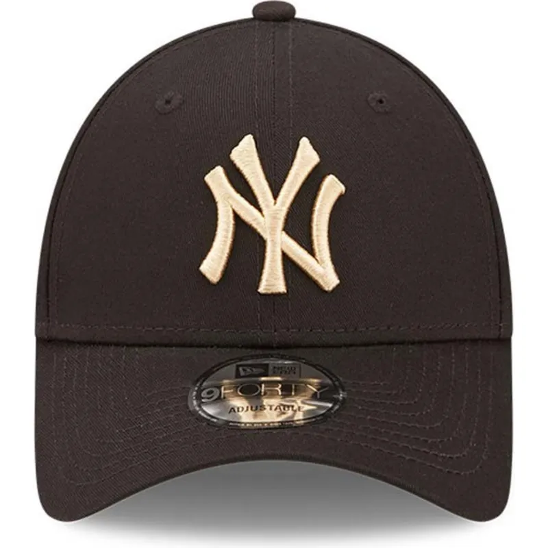 lippikset-kaareva-musta-saadettava-nauha-9forty-league-essential-new-york-yankees-mlb-new-era