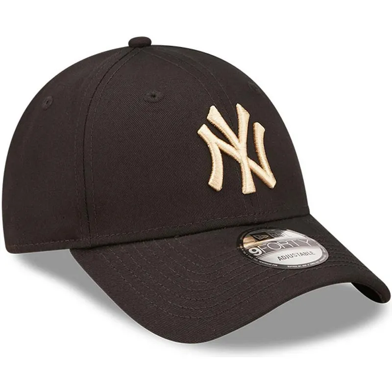 lippikset-kaareva-musta-saadettava-nauha-9forty-league-essential-new-york-yankees-mlb-new-era