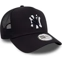 lippikset-kaareva-rekka-laivastonsininen-snapback-a-frame-team-camo-infill-new-york-yankees-mlb-new-era
