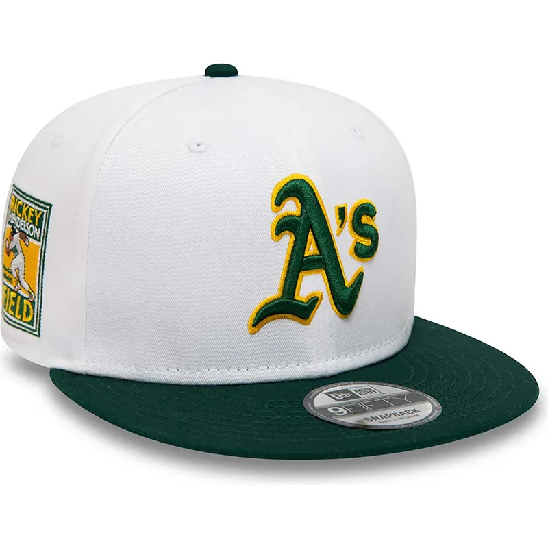 lippikset-littea-valkoinen-snapback-rickey-henderson-9fifty-crown-patches-oakland-athletics-mlb-new-era lippikset-littea-valkoinen-snapback-rickey-henderson-9fifty-crown-patches-oakland-athletics-mlb-new-era