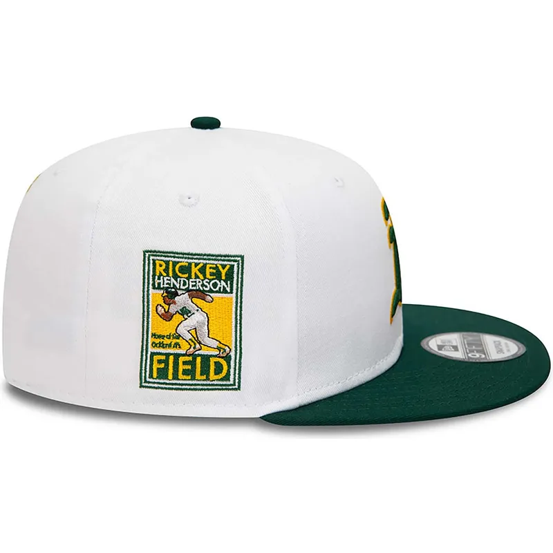 lippikset-littea-valkoinen-snapback-rickey-henderson-9fifty-crown-patches-oakland-athletics-mlb-new-era lippikset-littea-valkoinen-snapback-rickey-henderson-9fifty-crown-patches-oakland-athletics-mlb-new-era