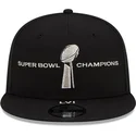 lippikset-littea-musta-snapback-9fifty-parade-super-bowl-champions-lvi-2022-los-angeles-rams-nfl-new-era