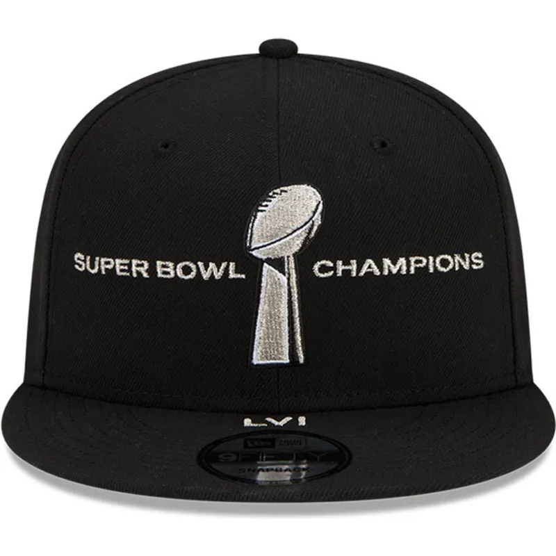lippikset-littea-musta-snapback-9fifty-parade-super-bowl-champions-lvi-2022-los-angeles-rams-nfl-new-era