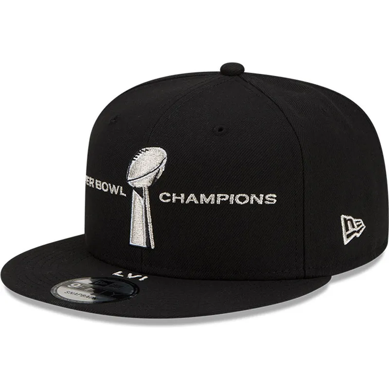 lippikset-littea-musta-snapback-9fifty-parade-super-bowl-champions-lvi-2022-los-angeles-rams-nfl-new-era