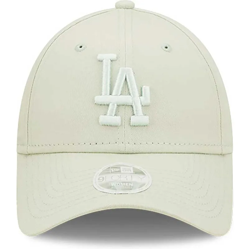 lippikset-kaareva-vihrea-saadettava-nauha-9forty-league-essential-los-angeles-dodgers-mlb-new-era