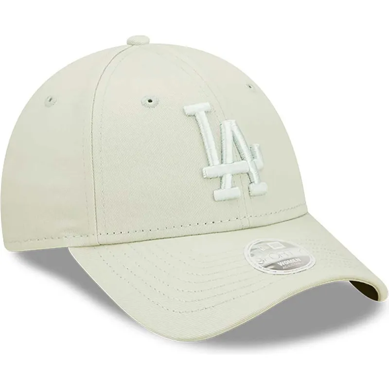 lippikset-kaareva-vihrea-saadettava-nauha-9forty-league-essential-los-angeles-dodgers-mlb-new-era