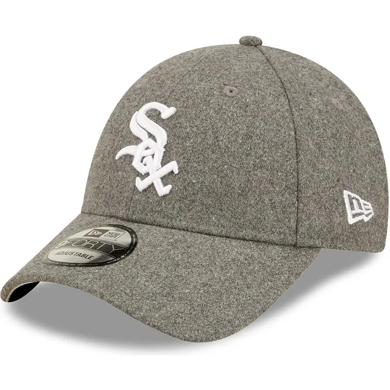 lippikset-kaareva-harmaa-saadettava-nauha-9forty-the-league-melton-chicago-white-sox-mlb-new-era lippikset-kaareva-harmaa-saadettava-nauha-9forty-the-league-melton-chicago-white-sox-mlb-new-era
