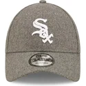 lippikset-kaareva-harmaa-saadettava-nauha-9forty-the-league-melton-chicago-white-sox-mlb-new-era