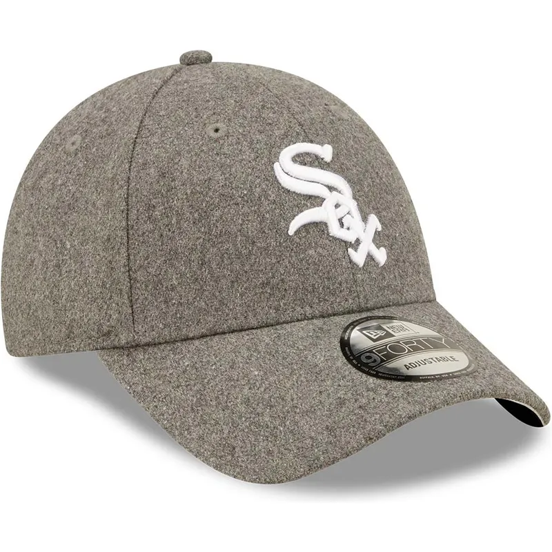 lippikset-kaareva-harmaa-saadettava-nauha-9forty-the-league-melton-chicago-white-sox-mlb-new-era lippikset-kaareva-harmaa-saadettava-nauha-9forty-the-league-melton-chicago-white-sox-mlb-new-era