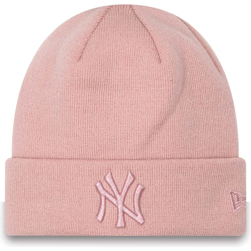 lakit-vaaleanpunainen-rosa-cuff-metallic-new-york-yankees-mlb-new-era