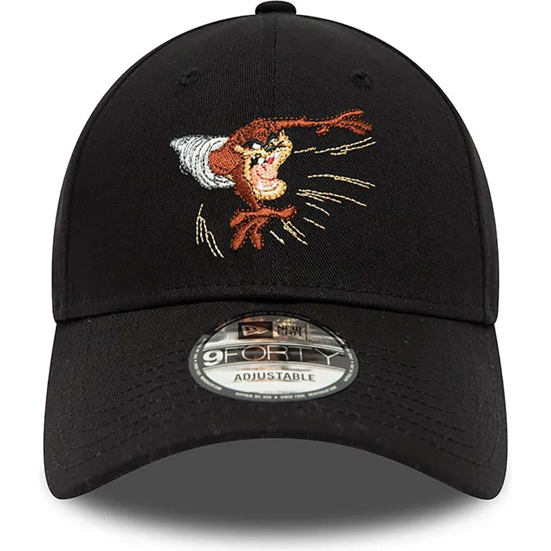 lippikset-kaareva-musta-saadettava-nauha-9forty-tasmania-looney-tunes-new-era lippikset-kaareva-musta-saadettava-nauha-9forty-tasmania-looney-tunes-new-era