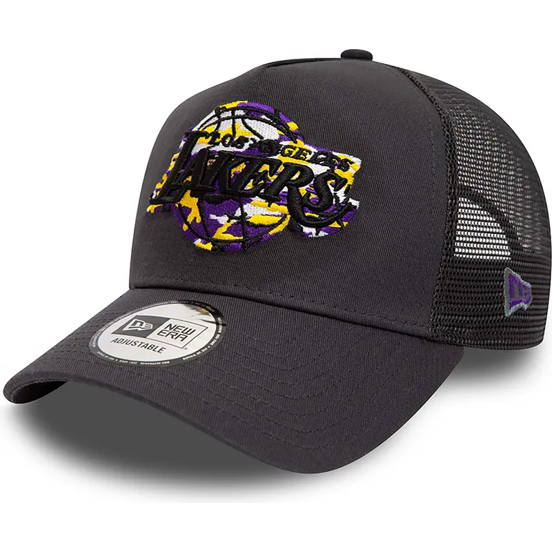 lippikset-kaareva-rekka-harmaa-snapback-a-frame-team-camo-infill-los-angeles-lakers-nba-new-era