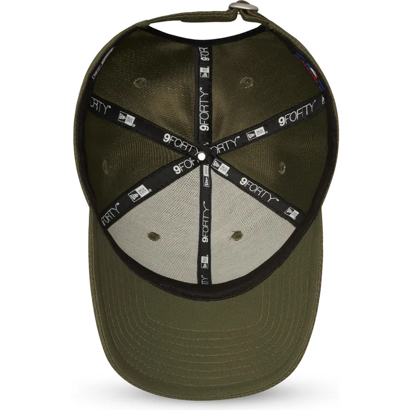 lippikset-kaareva-vihrea-saadettava-nauha-9forty-diamond-era-new-york-yankees-mlb-new-era