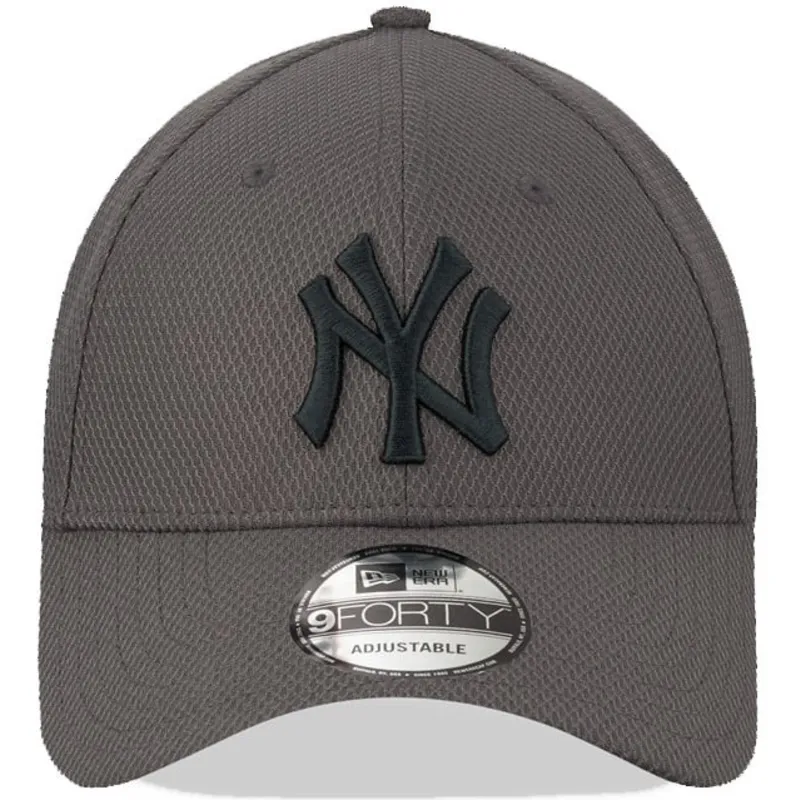 lippikset-kaareva-harmaa-saadettava-nauha-9forty-diamond-era-new-york-yankees-mlb-new-era