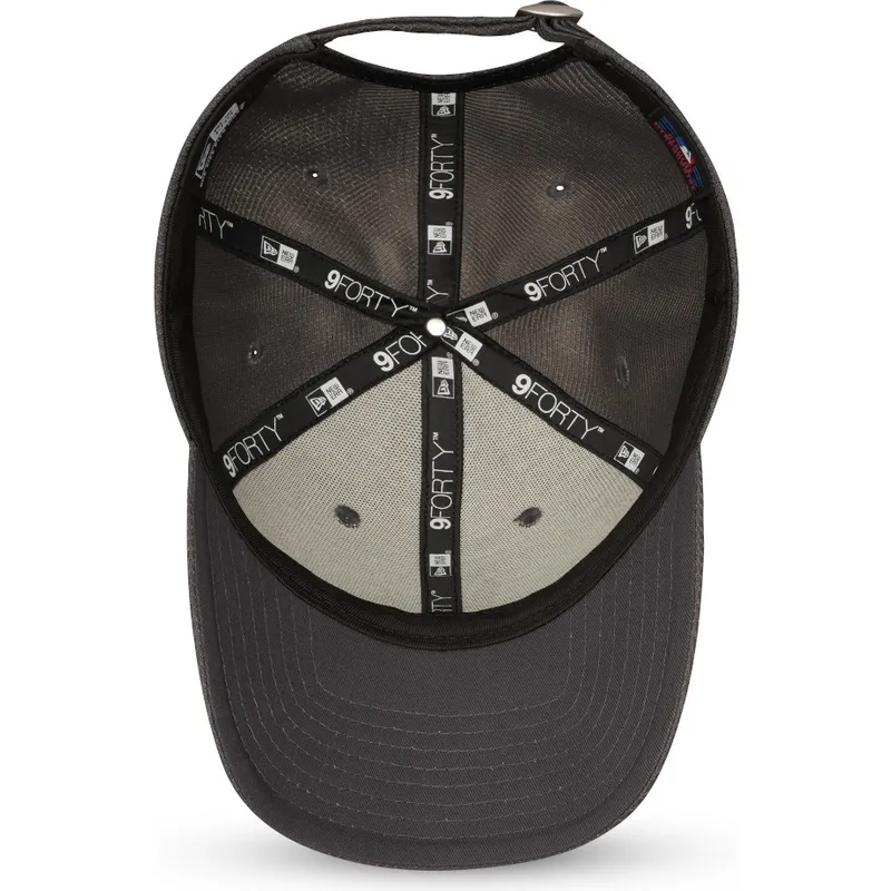 cap-kaareva-gray-adjustable-strap-9forty-diamond-era-new-york-yankees-mlb-new-era cap-kaareva-gray-adjustable-strap-9forty-diamond-era-new-york-yankees-mlb-new-era