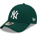 lippikset-kaareva-vihrea-saadettava-nauha-9forty-league-essential-new-york-yankees-mlb-new-era