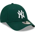 lippikset-kaareva-vihrea-saadettava-nauha-9forty-league-essential-new-york-yankees-mlb-new-era