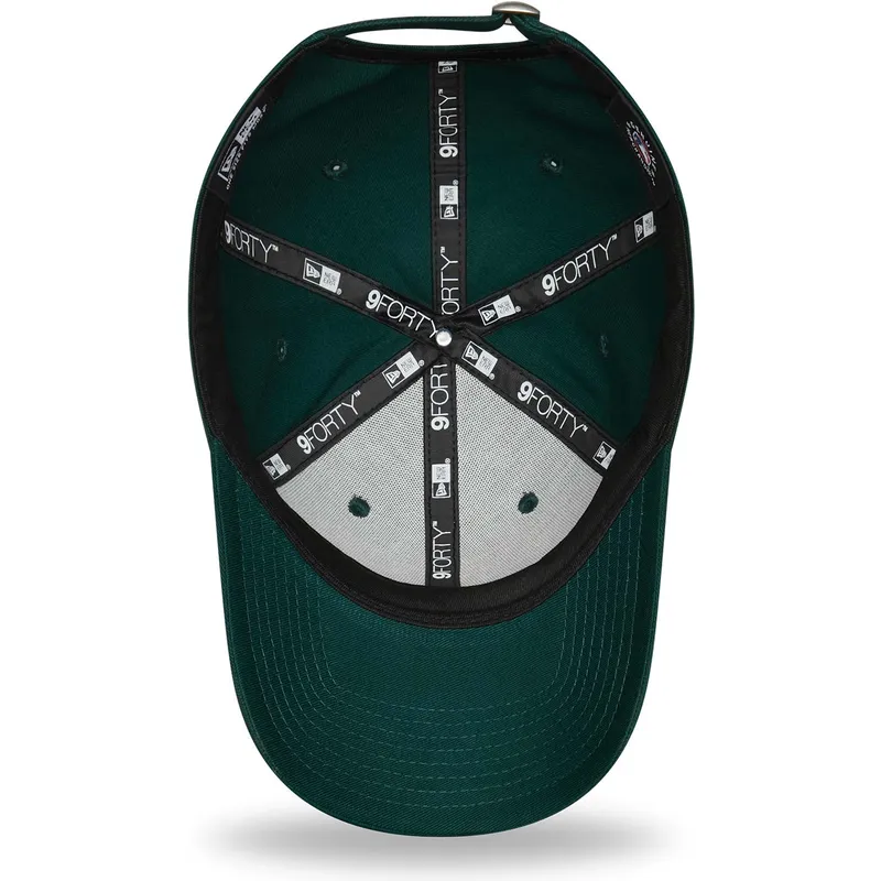 lippikset-kaareva-vihrea-saadettava-nauha-9forty-league-essential-new-york-yankees-mlb-new-era