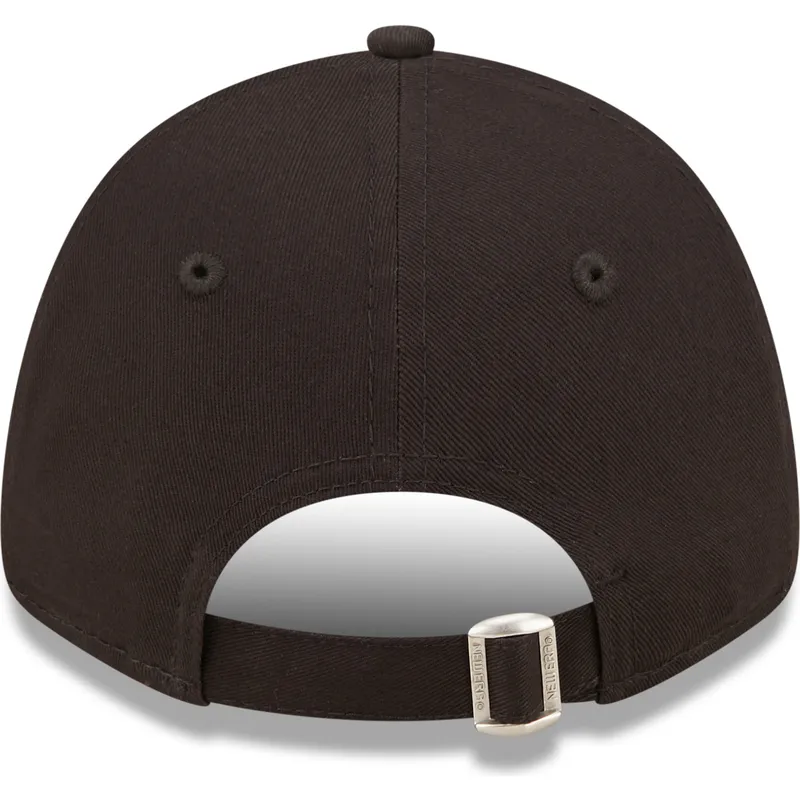lippikset-kaareva-musta-saadettava-nauha-lapsille-rosa-9forty-league-essential-new-york-yankees-mlb-new-era