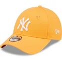 lippikset-kaareva-oranssi-saadettava-nauha-lapsille-9forty-league-essential-new-york-yankees-mlb-new-era