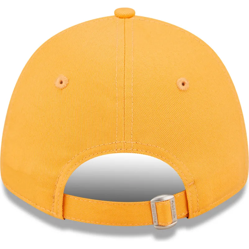 lippikset-kaareva-oranssi-saadettava-nauha-lapsille-9forty-league-essential-new-york-yankees-mlb-new-era