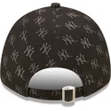 lippikset-kaareva-musta-saadettava-nauha-9forty-monogram-new-york-yankees-mlb-new-era