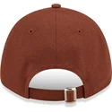 lippikset-kaareva-ruskea-saadettava-nauha-9forty-linen-new-york-yankees-mlb-new-era